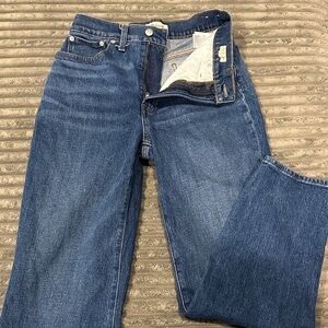 Madewell High Rise Blue Jeans